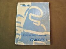 Vintage yamaha yz400fk1 for sale  Snohomish