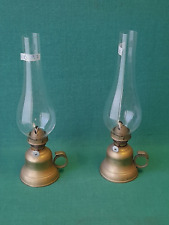 Coppia vecchie lampade usato  Italia