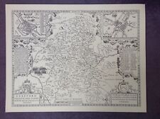 Staffordshire 1610 map for sale  FARNBOROUGH