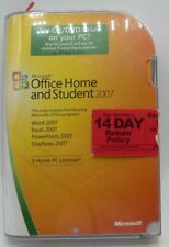 Microsoft MS Office 2007 Home and Student License for 3 PCs  in original box for sale  Shipping to South Africa