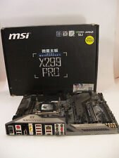 MSI X299  Motherboard ATX Intel X299 LGA2066 DDR4 Tomahawk 8 Core for sale  Shipping to South Africa