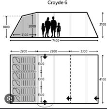 Kampa croyde air for sale  SOUTHPORT