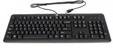 HP 672647-003 KU-1156 Wired Standard USB Desktop Keyboard - Black, used for sale  Shipping to South Africa