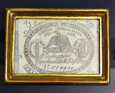 Antica banconota cartamoneta usato  Carrara