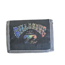 Billetera Billabong TriFold De Colección Y2K Surf Skate Australia Negra Retro segunda mano  Embacar hacia Argentina