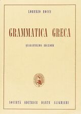 Grammatica greca ed. usato  Roma