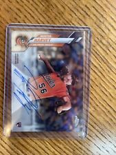 2020 Topps Chrome Hunter Harvey RC Auto Orioles Nationals Autograph, used for sale  Shipping to South Africa
