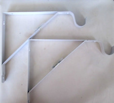 Lote-2-Suporte de prateleira branco resistente e decoração de armário de suporte de haste comprar usado  Enviando para Brazil