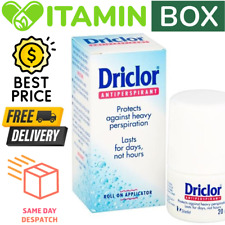 Driclor deodorant antiperspira for sale  Shipping to Ireland