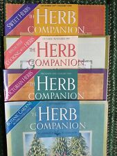 4 edições Herb Companion Vol 10, 11 1997-99 boticário batatas mostarda xaropes, usado comprar usado  Enviando para Brazil