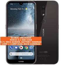 Smartphone Android NOKIA 4.2 3GB 32GB OCTA-CORE 13MP IDENTIFICAÇÃO DE IMPRESSÃO DIGITAL 5.71" comprar usado  Enviando para Brazil