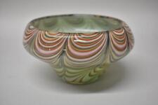 D. Labino Pulled Loop Art Glass Vase, Signed and Dated 1972 for sale  Shipping to South Africa