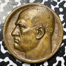 (1930) Italia Benito Mussolini Medalla Unidad y Dignidad de los Italianos Lote #JM6323 41 mm segunda mano  Embacar hacia Argentina