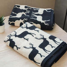 Toalla de baño de ciervos ANORAK 100 % algodón premium toalla suave toalla de mano, usado segunda mano  Embacar hacia Argentina