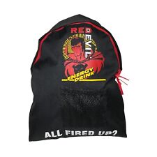 Red Devil Energy Drink Backpack - All Fired Up? - RARE FIND - 2004 WRC Promo, used for sale  Shipping to South Africa