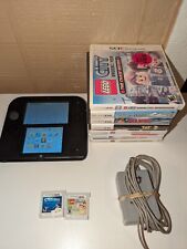 Nintendo 2ds Console With Stylus And 9 Games Ftr-001 Blue Tested  for sale  Shipping to South Africa