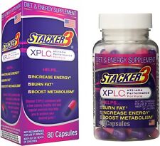 Stacker 3 XPLC Body Fat Burner and Metabolism Boosting 80 capsules for sale  Shipping to South Africa