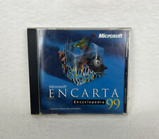 Microsoft Encarta 1999 ’99 Interactive Multimedia Encyclopedia Windows PC CD-ROM for sale  Shipping to South Africa