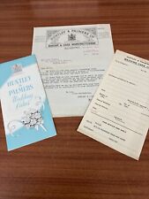 Huntley palmers letter for sale  EPSOM