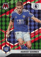 2021-22 Panini Mosaic PL Harvey Barnes Leicester City Red Green #22 for sale  Shipping to South Africa