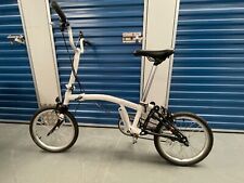 Nearly new brompton for sale  WARWICK