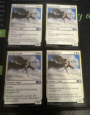 Herald of Faith X4 M19 2019 Core Set Magic the Gathering MTG for sale  Shipping to South Africa