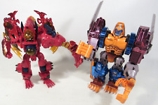 Lote de 2 bonecos Transformers Beast Wars Transmetals Megatron & Optimal Optimus comprar usado  Enviando para Brazil