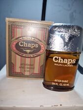De colección 22 ml en caja 1979 Ralph Lauren Chaps salpicaduras para después del afeitado (usado) segunda mano  Embacar hacia Argentina