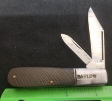 Camillus USA 51 Barlow Knife,  Sawcut Brown Delrin Handles " for sale  Shipping to South Africa