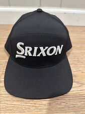 Boné de golfe Srixon 5 painéis Snapback ajustável preto branco novo sem etiquetas comprar usado  Enviando para Brazil