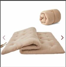 Colchón futón japonés ZonLi tamaño doble 39"x 80", colchón de piso 100% algodón P... segunda mano  Embacar hacia Argentina