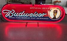 Breweriana neon budweiser for sale  BELVEDERE