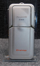 PANASONIC D-SNAP SV-AV50 SILVER SD VIDEO CAMERA WITH CHARGER PORT BASE for sale  Shipping to South Africa