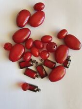 Red beads jewellery for sale  DONCASTER