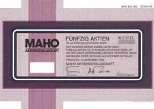 Maho 1992 pfronten gebraucht kaufen  Bayreuth