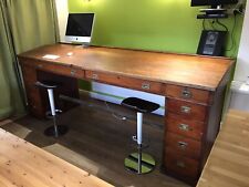 mahogany office desks for sale  SLEAFORD