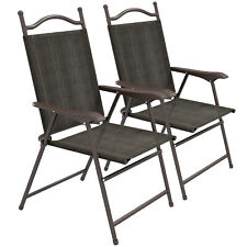 Outsunny folding chairs for sale  GREENFORD