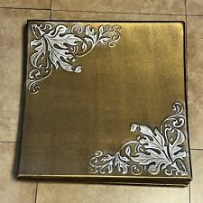Used, Home Decor Ceiling Tiles 20x20 R6 Antique Silver Gold LOT/10 AS IS (26.40 s/f) for sale  Shipping to South Africa