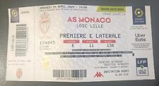 Ticket monaco lille d'occasion  Cap-d'Ail