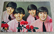 Pôster dos Beatles Beatles com rosas Fantastic Fab Four pôster RaRe Estado perfeito, usado comprar usado  Enviando para Brazil