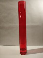 Vaso vetro rosso usato  Palermo