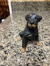 Estatueta vintage de cachorro Rottweiler VEJA!! comprar usado  Enviando para Brazil
