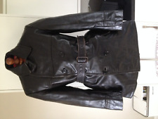 ww2 german leather coat for sale  THETFORD