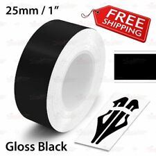 Gloss black 25mm for sale  COALVILLE