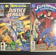 Vintage~DC COMICS Lot~Justice League Europe~Eclipso~Superman Adventures~ for sale  Shipping to South Africa