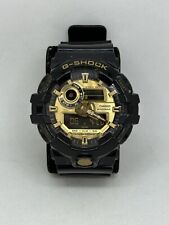 Usado, Casio G-Shock 5522 GA-710GB ~ Relógio de exibição analógico-digital preto e dourado ~ FUNCIONA comprar usado  Enviando para Brazil