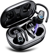 Auriculares Bluetooth Auriculares Micrófono Inalámbrico Deporte Fitness Gimnasia Música MP3 segunda mano  Embacar hacia Argentina