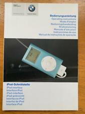 Bmw ipod operation for sale  UK