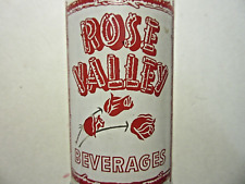 8 OZ ACL SODA BOTTLE ROSE VALLEY BEVERAGES DARBY  PA for sale  Shipping to South Africa