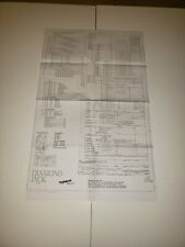 Used, Gottlieb DIAMOND JACK Pinball Schematic for sale  Shipping to South Africa